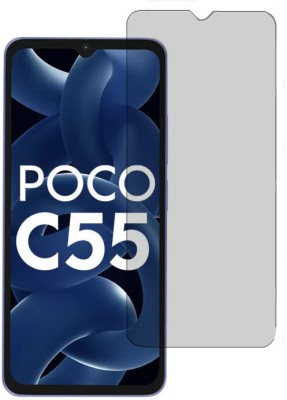 Infigo Tempered Glass Guard for Poco C55(Pack of 1)