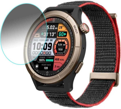 ZIDZEE Tempered Glass Guard for AMAZFIT CHEETAH PRO WATCH SCREEN GUARD(Pack of 1)