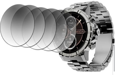 DB Tempered Glass Guard for BOAT ENIGMA X700 SMART WATCH TEMPERED GLASS (PACK OF 5)(Pack of 5)