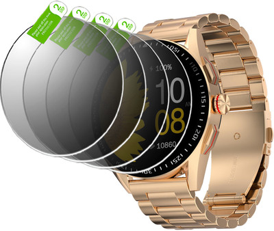 daffin Tempered Glass Guard for Fire-Boltt Invincible Plus(Pack of 4)