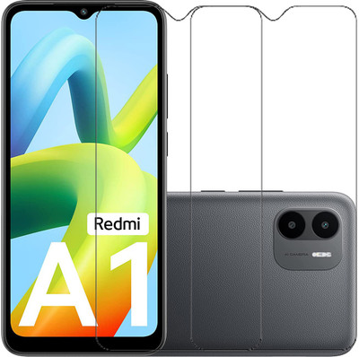 KMPERED Tempered Glass Guard for Mi A1(Pack of 2)