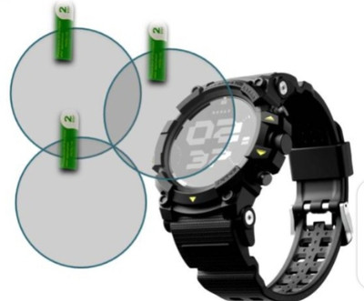 DB Tempered Glass Guard for BOULT THRUX 1.39 SMART WATCH TEMPERED GLASS( PACK OF 3)(Pack of 3)