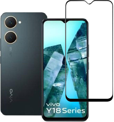 Bai and kaka Tempered Glass Guard for Vivo Y18E 5G(Pack of 1)