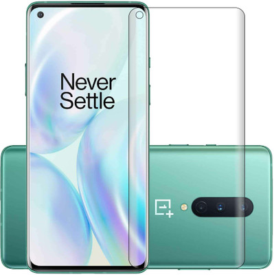 AGRSHI Tempered Glass Guard for Oneplus 8(Pack of 1)