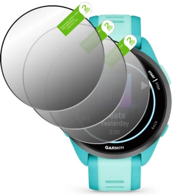 ZIDZEE Tempered Glass Guard for GARMIN FOREUNNER 165 WATCH TEMPERED GLASS(PACK OF 3)(Pack of 3)