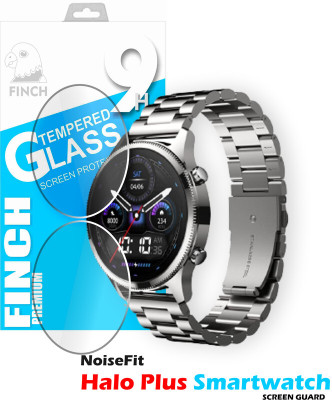 CXRTOPIL Tempered Glass Guard for NOISEFIT HALO PLUS SMARTWATCH(Pack of 2)