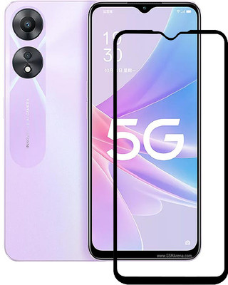 ASMANTIC Tempered Glass Guard for Oppo A58 5G(Pack of 1)