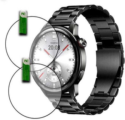 DB Tempered Glass Guard for REALME WATCH S2 1.43 SMARTWATCH(Pack of 2)