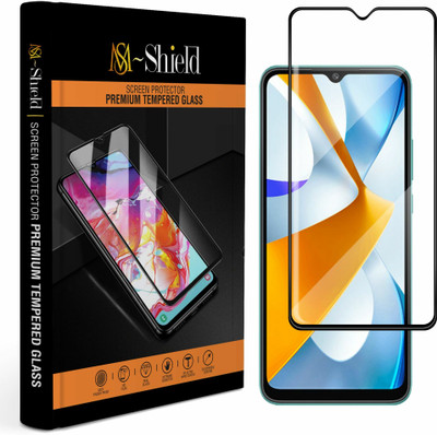 MS-Shield Tempered Glass Guard for POCO C40(Pack of 1)