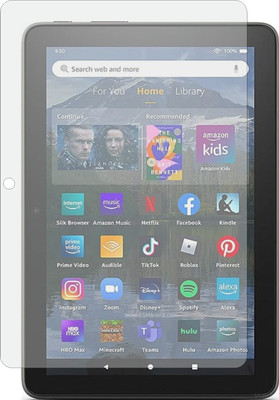 Mobling Tempered Glass Guard for Amazon Fire Hd 8 Plus 2022(Pack of 1)