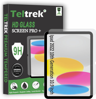 TELTREK Screen Guard for iPad 10th Generation, Apple iPad 2022 10th Gen 10.9 Inch (A2757/A2696/A2777)(Pack of 1)