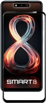 AKSHUD Tempered Glass Guard for Infinix SMART 8(Pack of 1)