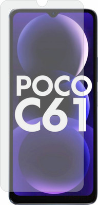 Fasheen Tempered Glass Guard for Poco C61 (Anti Glare Matte)(Pack of 1)