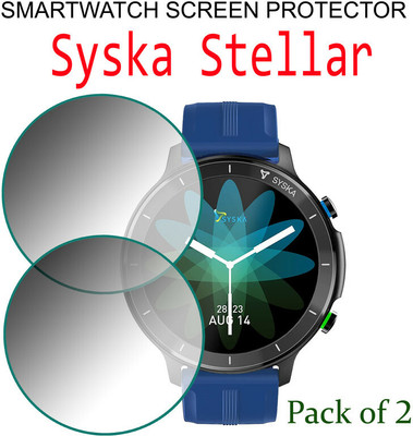 YCHROZE Tempered Glass Guard for Syska Stellar(Pack of 2)