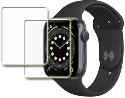 MUTAALI Tempered Glass Guard for Apple Watch Series 6 GPS 44 mm smart watch(Pack of 2)