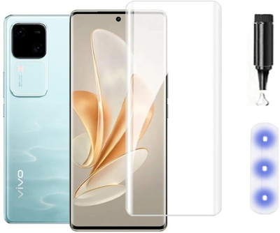 NIXSTAR Edge To Edge Tempered Glass for Vivo V30, Vivo V30 Pro 5G(Pack of 1)