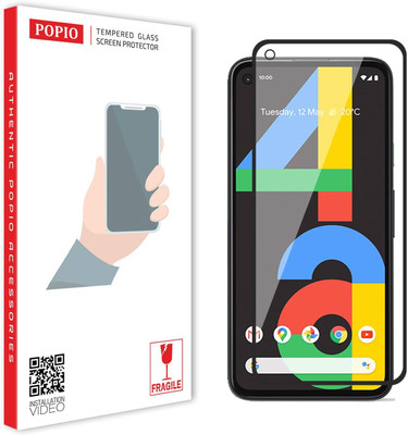 Popio Tempered Glass Guard for Google Pixel 4A 4G(Pack of 1)