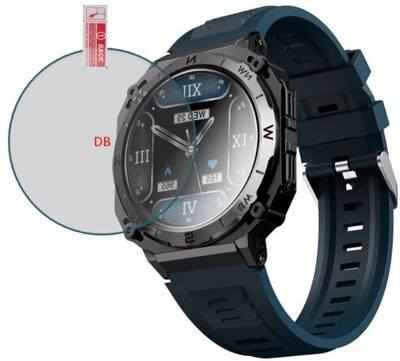 KHWABEEDA Tempered Glass Guard for BOAT ENIGMA X500 1.43 SMART AMOLED DISPLAY BT CALLING WATCH(Pack of 1)