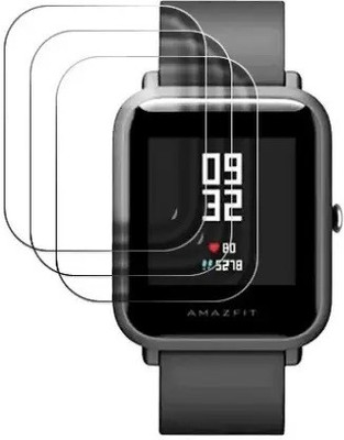 MUTAALI Tempered Glass Guard for Amazfit Bip(Pack of 3)