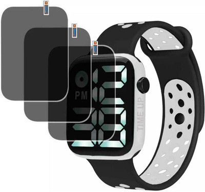 DB Tempered Glass Guard for TIME UP SMARTWATCH TEMPERED GLASS (PACK OF 3)(Pack of 3)