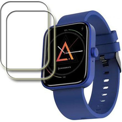 MUTAALI Tempered Glass Guard for Crossbeats Ignite Spectra Plus smart watch(Pack of 2)