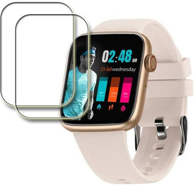 MUTAALI Tempered Glass Guard for Alt Lit smartwatch(Pack of 2)