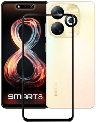 BRENZZ Tempered Glass Guard for INFINIX Smart 8, Infinix Smart 8(Pack of 1)