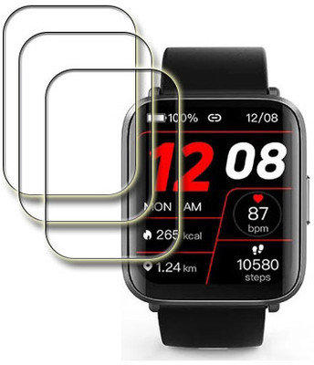 MUTAALI Tempered Glass Guard for GOQii Smart Vital Ultra Smartwatch(Pack of 3)