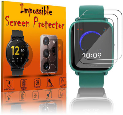 FCS Edge To Edge Screen Guard for Amazfit Bip U(Pack of 3)