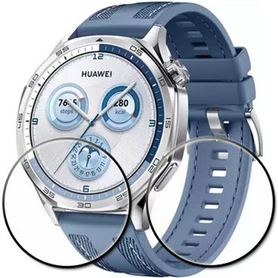 tombik Tempered Glass Guard for 10wc-Huawei WATCH GT 5(Pack of 2)
