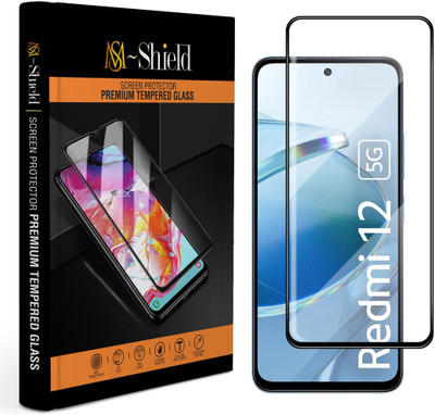 MS-Shield Tempered Glass Guard for Redmi 12 5G(Pack of 1)