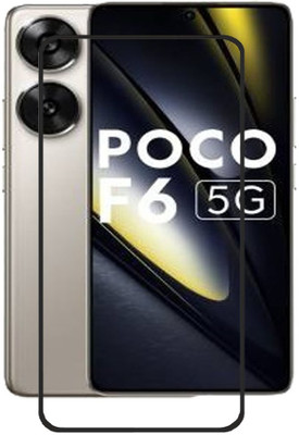 Flipkart SmartBuy Tempered Glass Guard for POCO F6(Pack of 1)