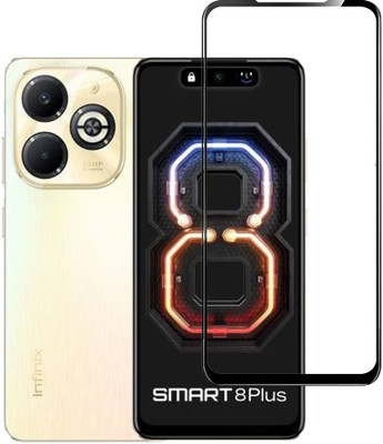 BRENZZ Tempered Glass Guard for Infinix Smart 8 Plus(Pack of 1)