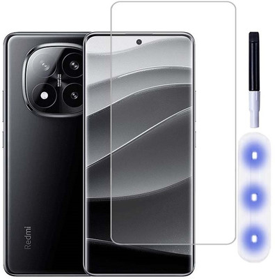 TechWings Tempered Glass Guard for REDMI Note 14 Pro+ 5G, Uv High Quailty Glass(Pack of 1)