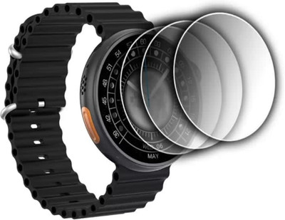 DB Tempered Glass Guard for FIRE - BOLTT ASTEROID SMART WATCH TEMPERED GLASS (PACK OF 3)(Pack of 3)