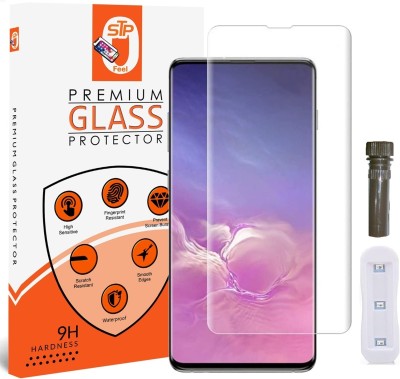 STP FEEL Tempered Glass Guard for Huawei Mate 20 Pro Advanced Border Less UV Full Protection Screen Tempered With Installation Kit(Pack of 1)