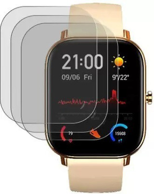 MUTAALI Tempered Glass Guard for Amazfit GTS Smart Watch(Pack of 3)