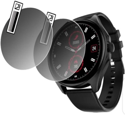 DOWRVIN Tempered Glass Guard for FIRE -BOLTT APOLLO 2 SUPER SMART WATCH TEMPERED GLASS (PACK OF 2)(Pack of 2)