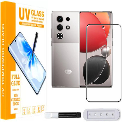 tombik Tempered Glass Guard for 28ws-itel S25 Ultra-front uv(Pack of 1)