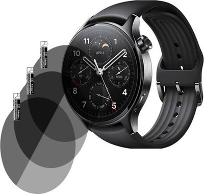 MUTAALI Tempered Glass Guard for Xiaomi Watch S1 Pro(Pack of 3)