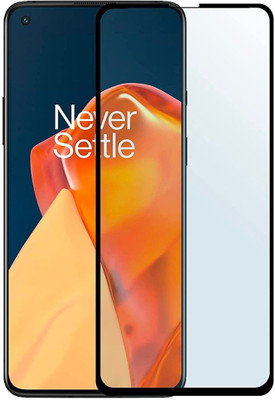 ankSONline Edge To Edge Tempered Glass for OnePlus 8T, Edge to Edge Full Coverage(Pack of 1)