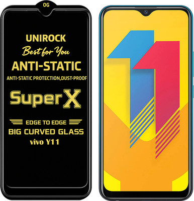 Unirock Tempered Glass Guard for vivo Y11(Pack of 1)