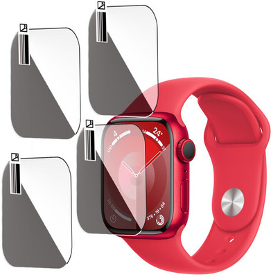 HIDEOUS Tempered Glass Guard for Apple Watch Series 9(Pack of 4)
