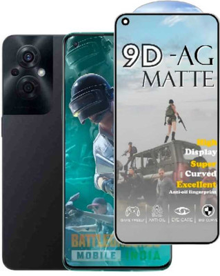 FAIYER BEAT Tempered Glass Guard for Premium matte Tempered Glass For oppo F21s pro 5g(matte finish,Pack Of 1) Advanced gaming matte Full Screen Coverage Screen Protector for oppo F21s pro 5g(Pack of 1)