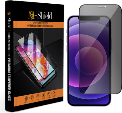 MS-Shield Tempered Glass Guard for Apple iPhone 12(Pack of 1)