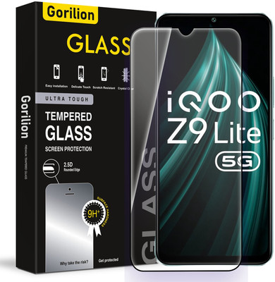 Gorilion Tempered Glass Guard for IQOO Z9 Lite 5G(Pack of 1)