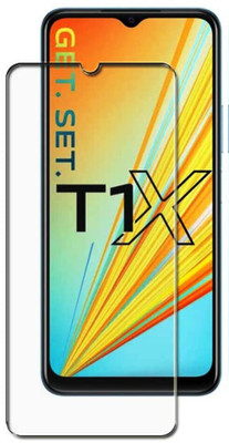 9H Tempered Glass Guard for Vivo T1x- 9H Transparent Glass(Pack of 1)