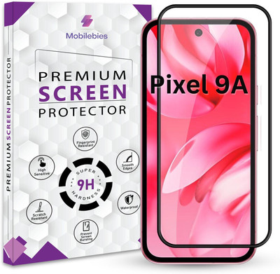 Mobilebies Tempered Glass Guard for Google Pixel 9A 5G Premium Screen Protector Guard, google pixel 9a screen guard, with Easy Installation Kit(Pack of 1)