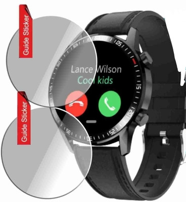 DB Tempered Glass Guard for Fire Boltt Talk Ultra Bluetooth Calling Smartwatch(Pack of 2)