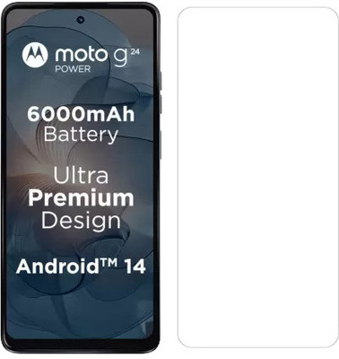 AARERED Tempered Glass Guard for moto g24 Power, Moto G24 Power, motorola g24 Power, Motorola G24 Power, MOTOROLA g24 Power(Pack of 1)